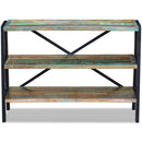 Solid Reclaimed Wood 3-Shelf Sideboard