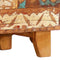 Solid Reclaimed Wood Hand Carved TV Cabinet 120x30x40cm