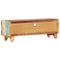 Solid Reclaimed Wood Hand Carved TV Cabinet 120x30x40cm