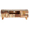 Solid Reclaimed Wood Hand Carved TV Cabinet 120x30x40cm