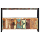 Solid Reclaimed Wood Sideboard 120x30x75cm