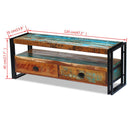 Solid Reclaimed Wood TV Cabinet