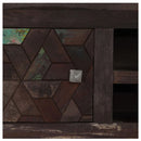 Solid Reclaimed Wood TV Cabinet 140x30x45cm