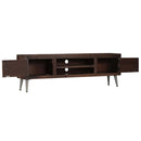 Solid Reclaimed Wood TV Cabinet 140x30x45cm