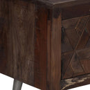 Solid Reclaimed Wood TV Cabinet 140x30x45cm