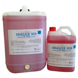 Solkleen Red (Non-Caustic) Degreaser