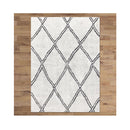 Sorento Shaggy Cream Hallway Runner Rug