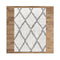 Sorento Shaggy Cream Hallway Runner Rug