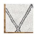 Sorento Shaggy Cream Hallway Runner Rug