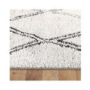 Sorento Shaggy Cream Hallway Runner Rug