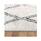 Sorento Shaggy Cream Hallway Runner Rug