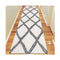 Sorento Shaggy Cream Hallway Runner Rug