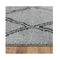 Sorento Shaggy Grey Hallway Runner Rug