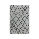Sorento Shaggy Grey Machine Knotted Rug