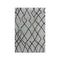Sorento Shaggy Grey Machine Knotted Rug
