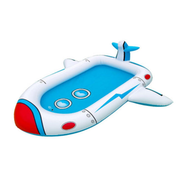 Spaceship Inflatable Sprinkler Pool For Kids