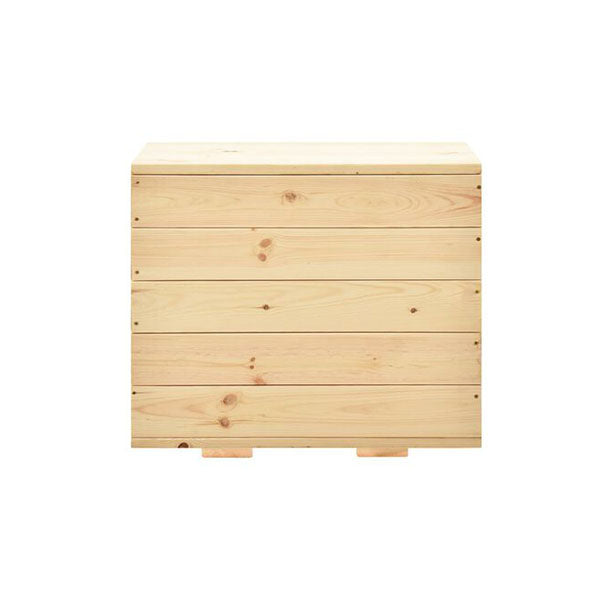 Spacious Garden Storage Box Solid Pine Wood