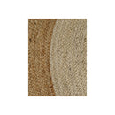 Speckle Border Natural Rug 190Rnd
