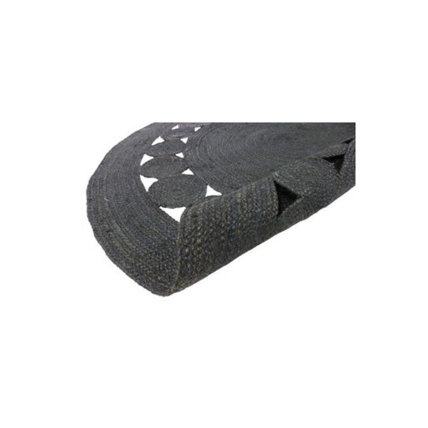 Speckle Rose Black Rug 240Rnd