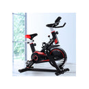 Spin Exercise Bike Fitness Commercial Home Workout Gym Equipment Black