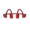 Shokz Openrun Bone Conduction Sports Headphones Red