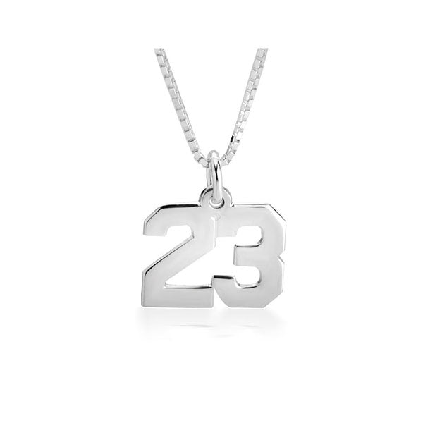 Sports Number Necklace