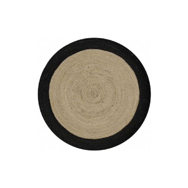 Spot Round Braided Rug