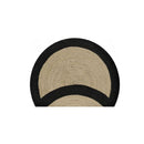 Spot Round Braided Rug