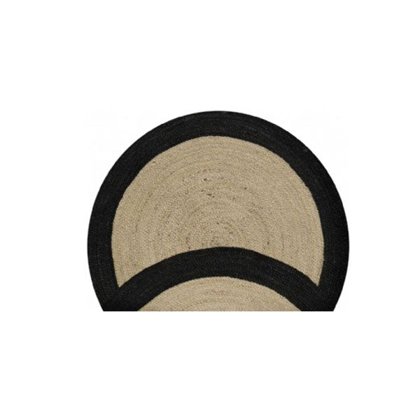 Spot Round Braided Rug