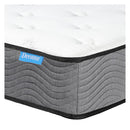 Spring Mattress Pocket Bed Top Coil Sleep Foam Extra Firm 23Cm
