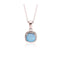 Square Opal Necklace