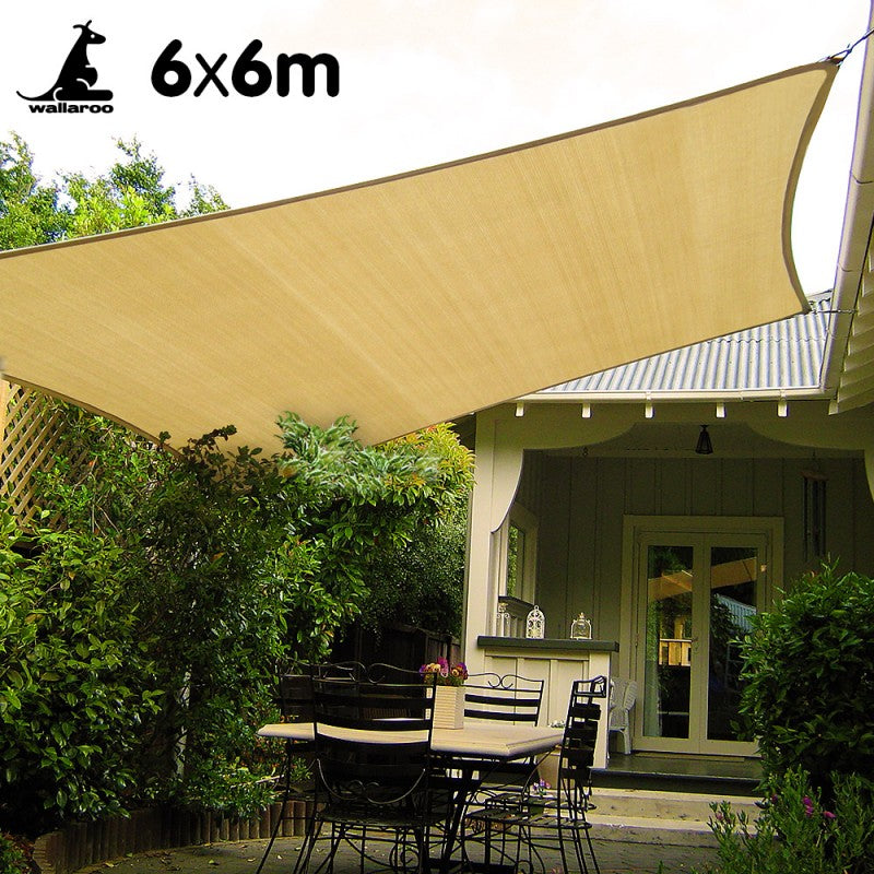 Square Shade Sail 6x6m