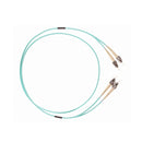 St To St Om4 Multimode Fibre Optic Cable Aqua