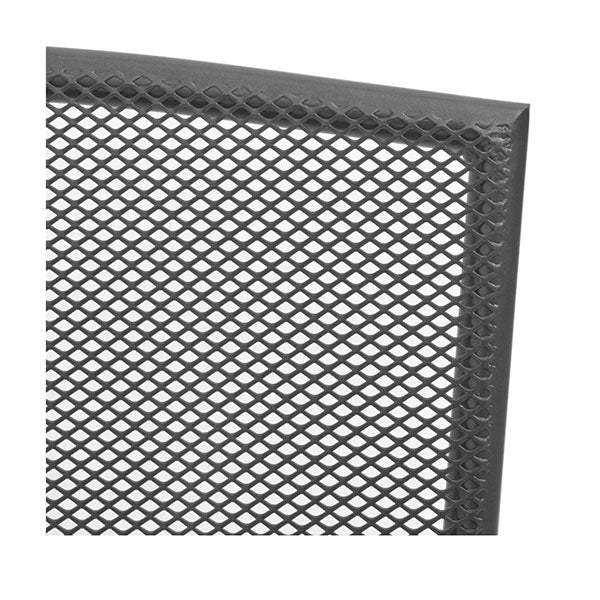 Stackable Garden Chairs 2 Pcs Steel Grey