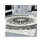 Stain Resistant Boston Grey Hallway Runner Rug