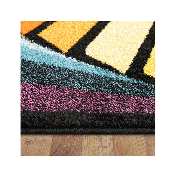 Stain Resistant Galaxy Multi Contemporary Rug