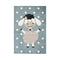 Stain Resistant Kidszoo Blue Rug