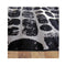 Stain Resistant Ruby Black Rug