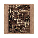 Stain Resistant Ruby Brown Rug