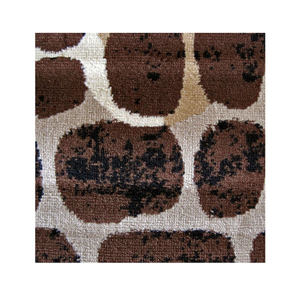 Stain Resistant Ruby Brown Rug