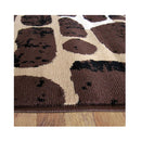 Stain Resistant Ruby Brown Rug