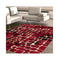 Stain Resistant Ruby Red Rug