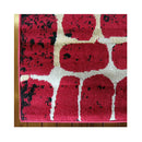 Stain Resistant Ruby Red Rug