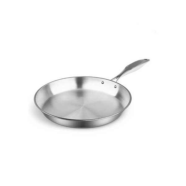 Stainless Steel 20Cm Frying Pan Top Grade Induction Cooking Frypan