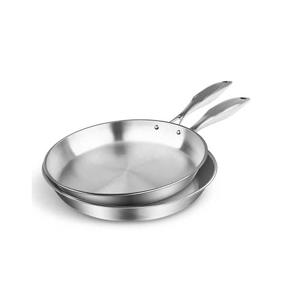 Stainless Steel Frying Pan Top Grade Induction Cooking