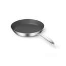 Stainless Steel 30Cm 34Cm Frying Pan Induction Non Stick Interior