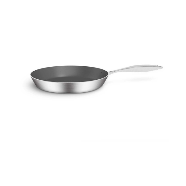 Stainless Steel 30Cm 34Cm Frying Pan Induction Non Stick Interior