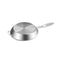 Stainless Steel 34Cm Frying Pan Induction Non Stick Interior