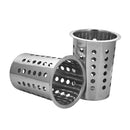 2X Stainless Steel Commercial Conical Utensils Cutlery Holder 8 Holes