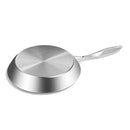 Stainless Steel Fry Pan 28cm 36cm Frying Pan Induction Non Stick